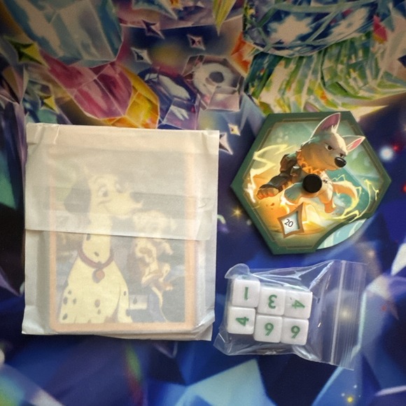 Disney Other - Disney Lorcana Archazia's Island Trove Contents- Dice, Lore Counter and Dividers